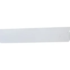 Ventilatore Soffitto con Luce 142 cm 3 Pale Metallo Bianco 3 Velocità