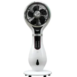 Ventilatore Umidificatore Nebulizzatore a Piantana da Pavimento Pale Timer