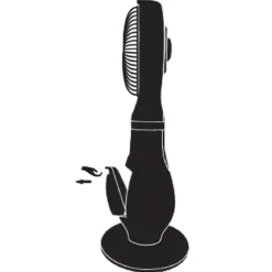 Ventilatore Umidificatore Nebulizzatore a Piantana da Pavimento Pale Timer