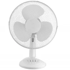 Ventilatore 3 Velocità e Oscillazione Orizzontale da Tavolo 40cm
