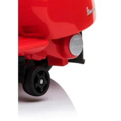 Vespa Elettrica per Bambini Mini GTS 7,2V Rosso Poggiatesta e Clacson