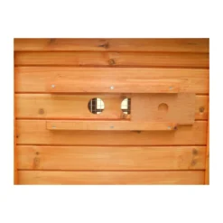 Voliera Gabbia Pollaio Casetta in Legno 3-4 Galline per Polli Volatili Quaglie