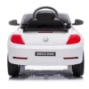 Volkswagen Beetle Bianco Auto Macchina Elettrica Bambini 12 V