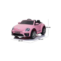 VolkSwagen Beetle Maggiolone Macchina Elettrica Telecomandata Bambini a Batteria