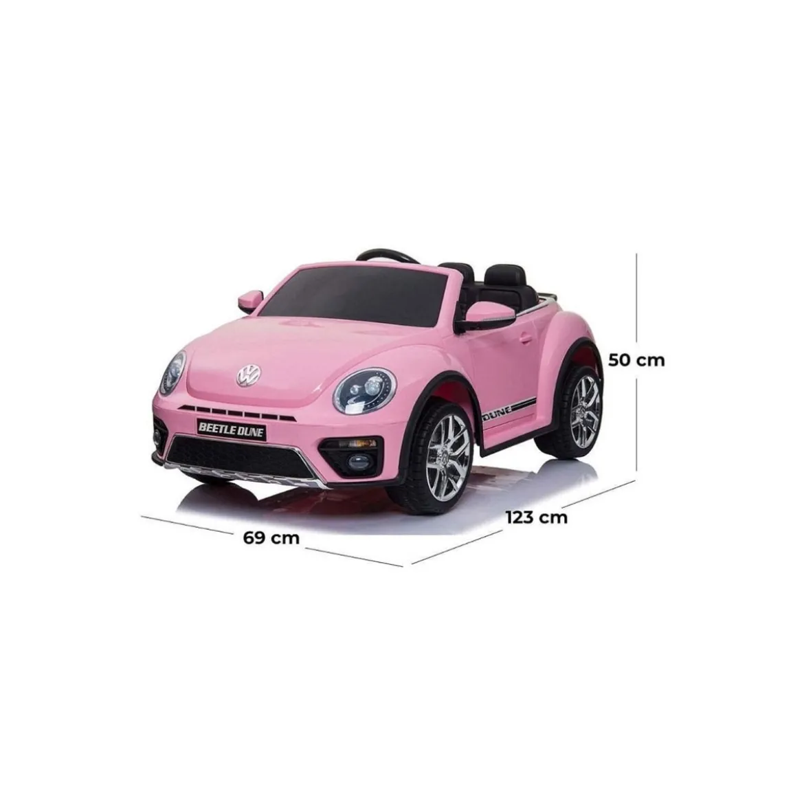 VolkSwagen Beetle Maggiolone Macchina Elettrica Telecomandata Bambini a Batteria