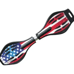 Waveboard 87x22 Polipropilene Antiscivolo Skateboard Bandiera USA