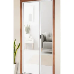 Zanzariera a Rullo Laterale per Porta Bianco 150x250 Riducibile
